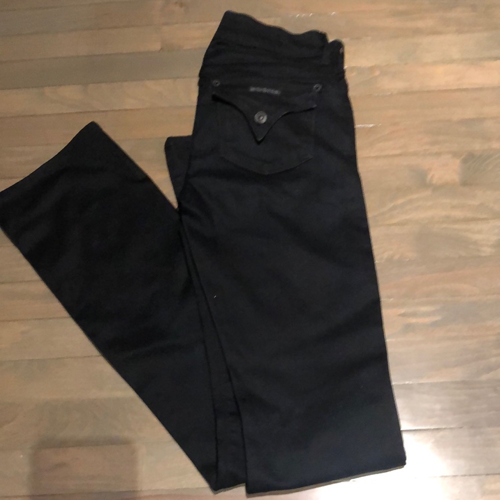 Hudson dark wash boot cut pants